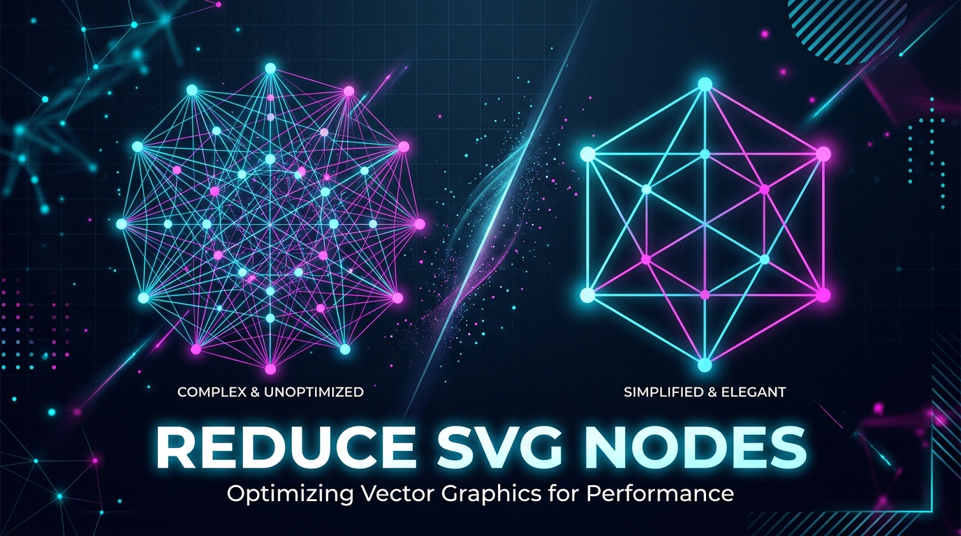 How to Reduce SVG Nodes